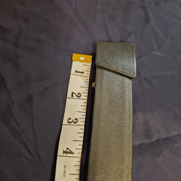 AKRIS Women's Leather Belt - Picture 12 of 13